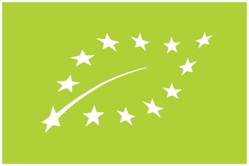 White star-shaped logo on a green background
